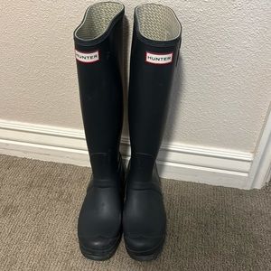 Women's Original Tall Rain Boots - Navy - Size 8